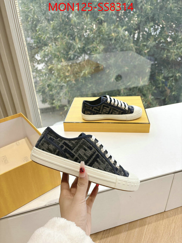Men Shoes-Fendi best aaaaa ID: SS8314 $: 125USD