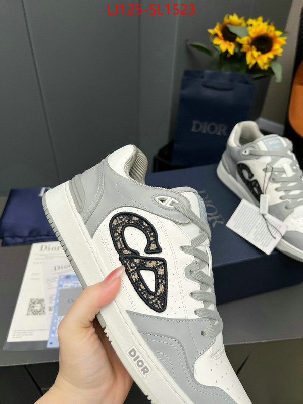 Men shoes-Dior copy aaaaa ID: SL1523 $: 125USD