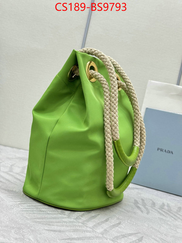 Prada Bags(TOP)-bucket bag quality aaaaa replica ID: BS9793 $: 189USD,