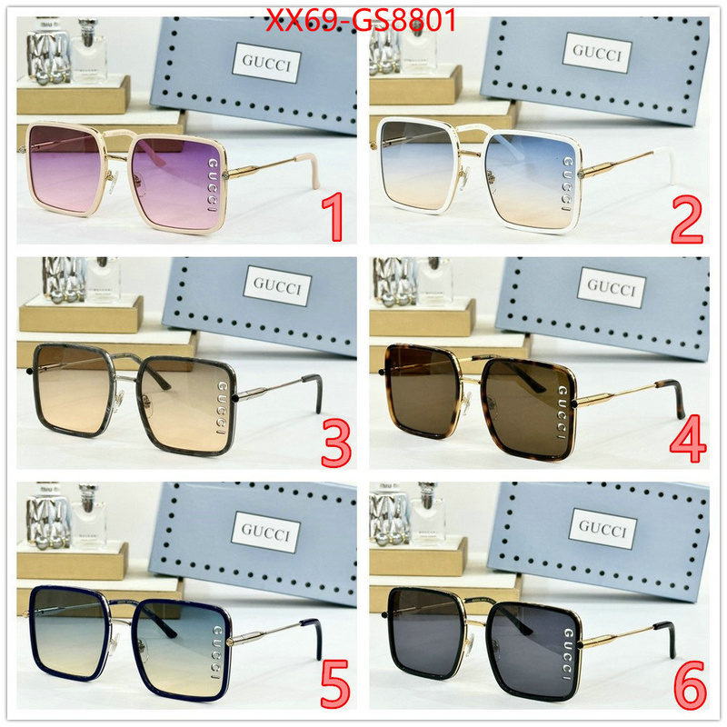 Glasses-Gucci what is aaaaa quality ID: GS8801 $: 69USD