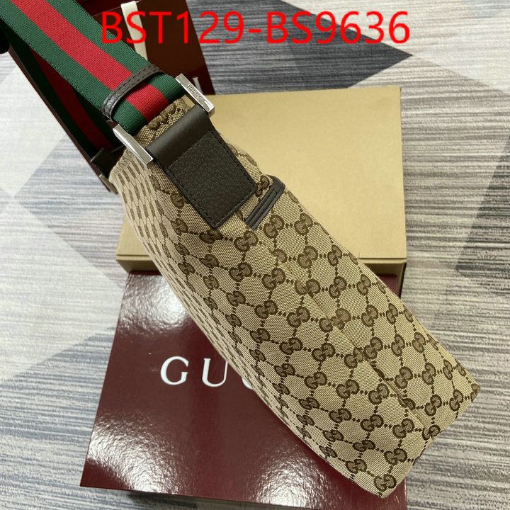 Gucci Bags(TOP)-Crossbody- high quality replica ID: BS9636 $: 129USD,