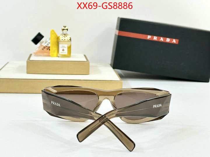 Glasses-Prada what's the best place to buy replica ID: GS8886 $: 69USD