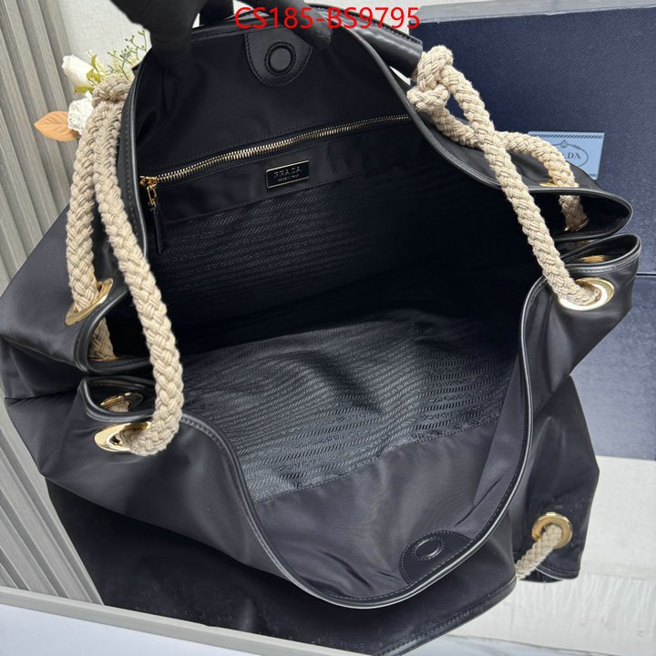 Prada Bags(TOP)-Handbag- replica us ID: BS9795 $: 185USD,