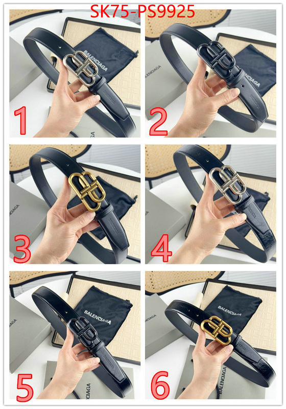 Belts-Balenciaga top quality designer replica ID: PS9925 $: 75USD