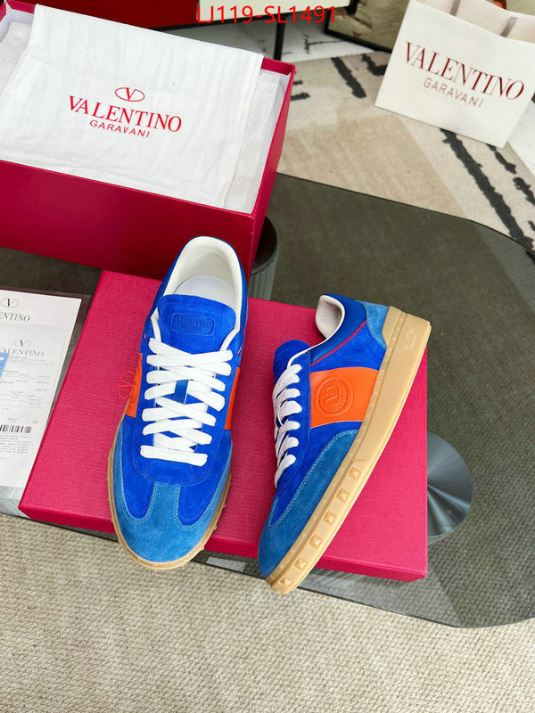 Men Shoes-Valentino high quality replica designer ID: SL1491 $: 129USD