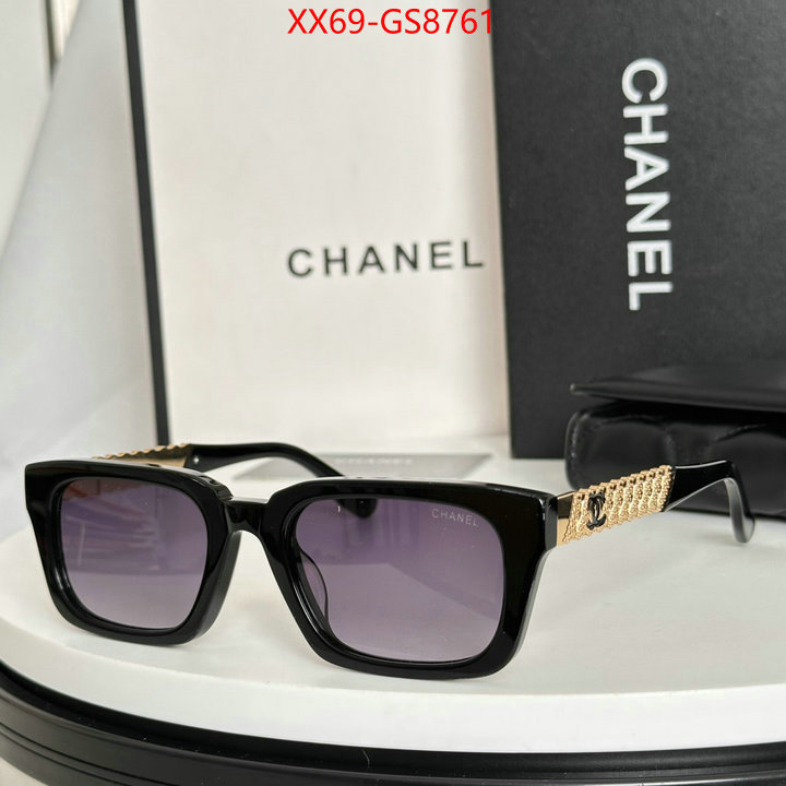 Glasses-Chanel aaaaa+ replica ID: GS8761 $: 69USD