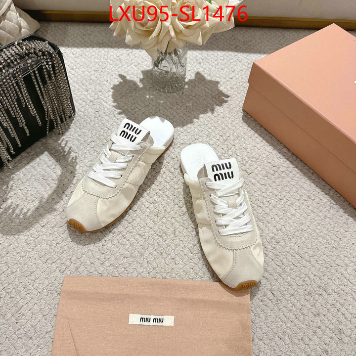 Women Shoes-Miu Miu 2024 aaaaa replica customize ID: SL1476 $: 95USD