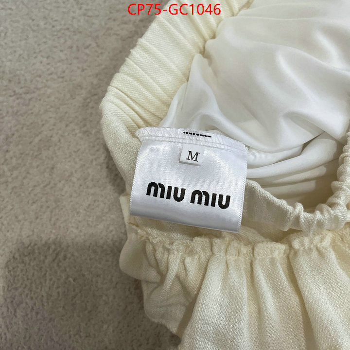 Clothing-MIU MIU what ID: GC1046 $: 75USD