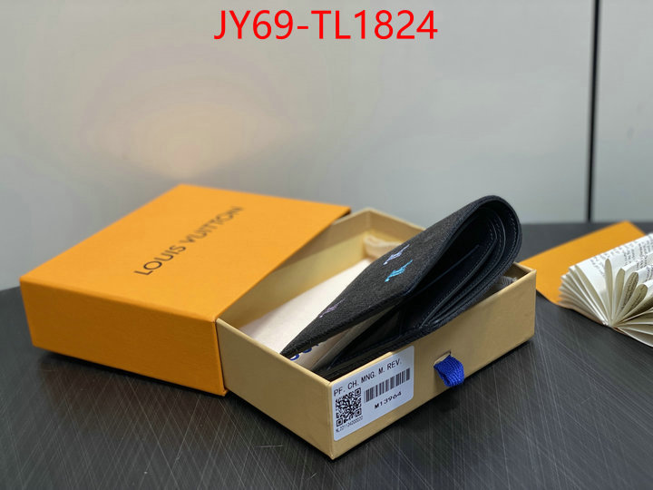 LV Bags(TOP)-Wallet what ID: TL1824 $: 69USD,