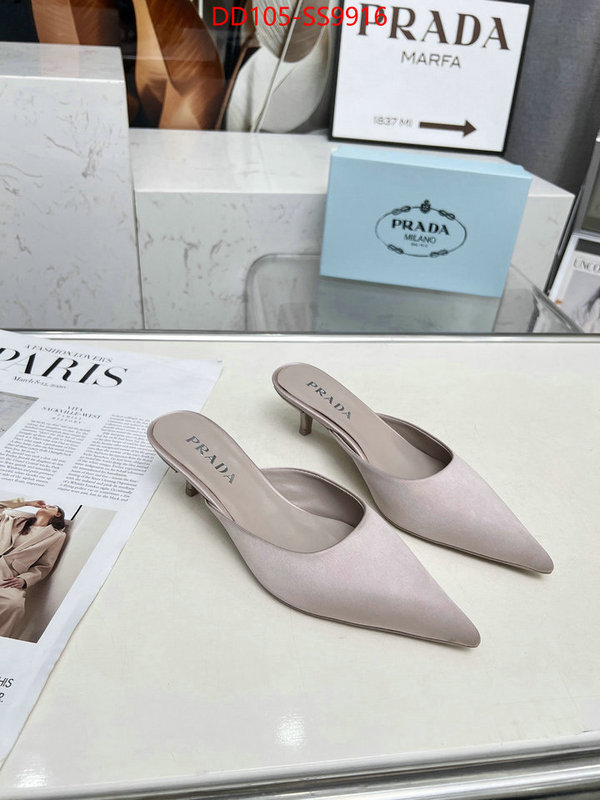 Women Shoes-Prada best fake ID: SS9916 $: 105USD