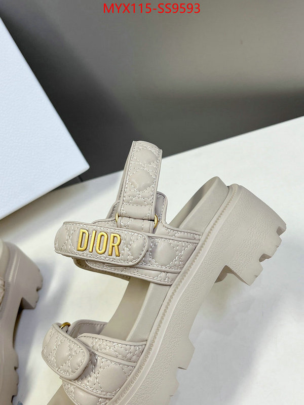 Women Shoes-Dior knockoff highest quality ID: SS9593 $: 115USD