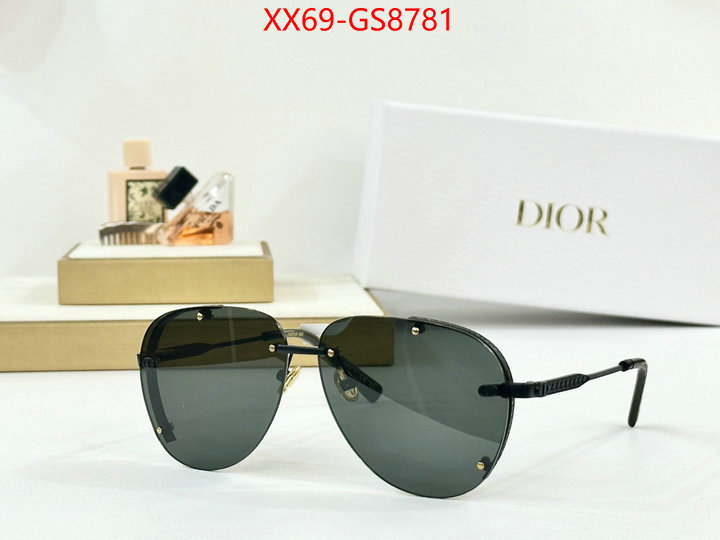 Glasses-Dior where to buy the best replica ID: GS8781 $: 69USD