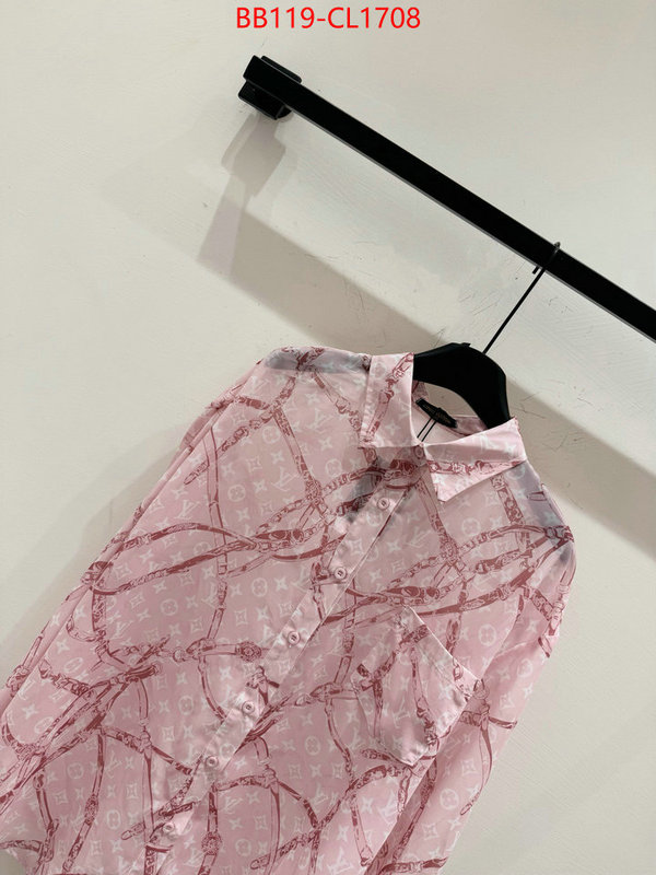 Clothing-LV 2024 aaaaa replica customize ID: CL1708 $: 119USD