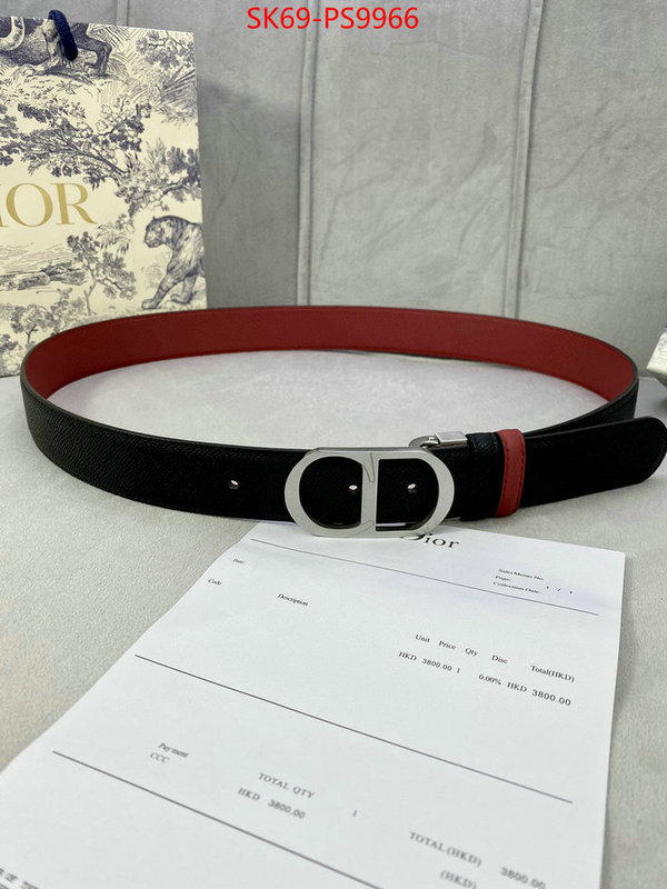 Belts-Dior replica 1:1 high quality ID: PS9966 $: 69USD