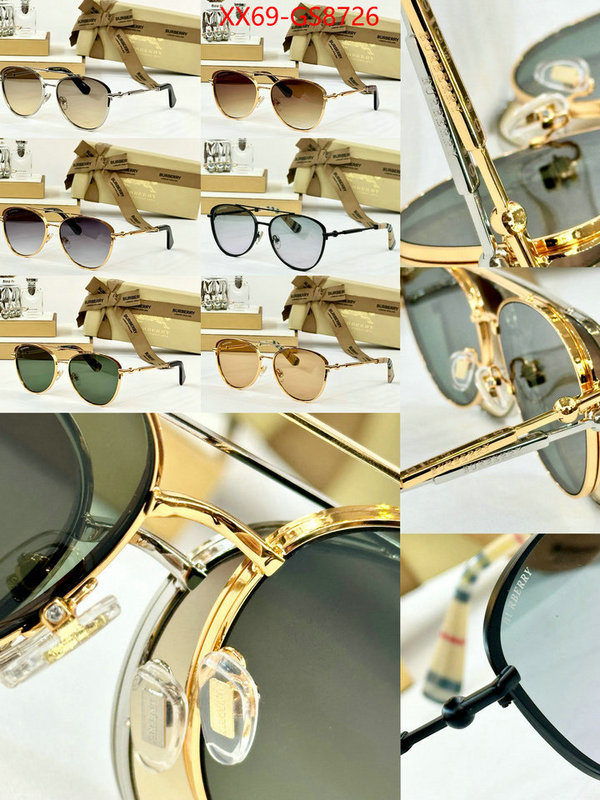 Glasses-Burberry replica 1:1 high quality ID: GS8726 $: 69USD