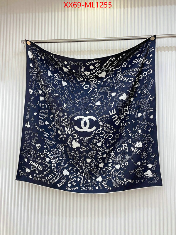 Scarf-Chanel styles & where to buy ID: ML1255 $: 69USD
