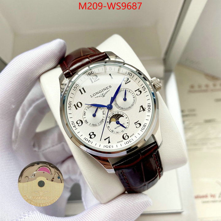 Watch(TOP)-Longines where to buy replicas ID: WS9687 $: 209USD-shoes yupoo Watch(TOP)-Longines where to buy replicas ID: WS9687 $: 209USD