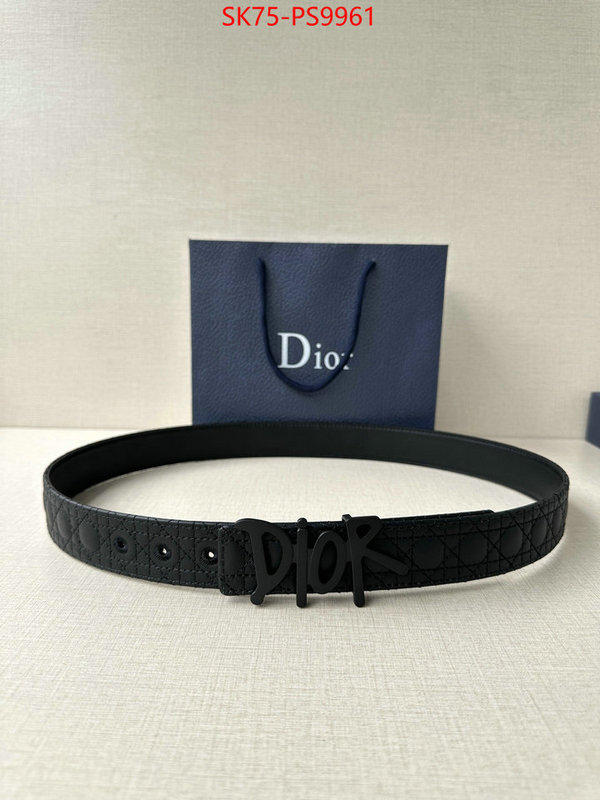 Belts-Dior new designer replica ID: PS9961 $: 75USD