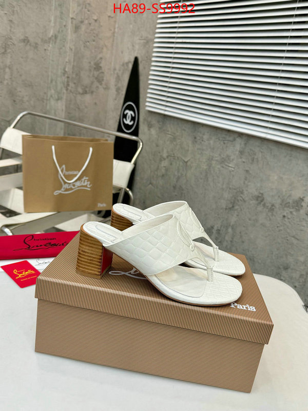 Women Shoes-Christian Louboutin top quality ID: SS9992 $: 89USD