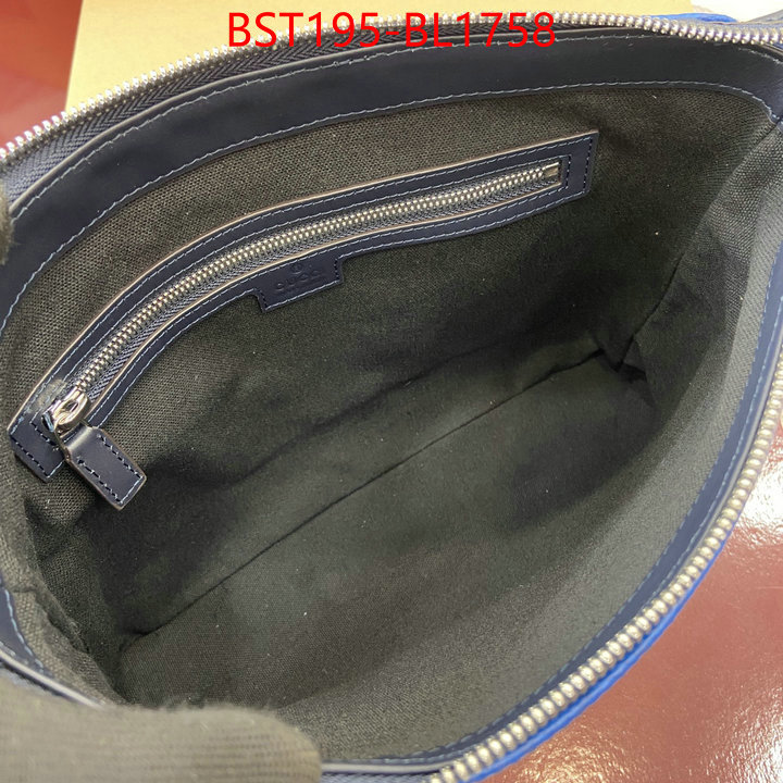 Gucci Bags(TOP)-Crossbody- we provide top cheap aaaaa ID: BL1758 $: 195USD,