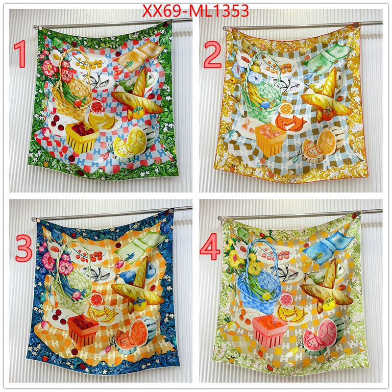 Scarf-Hermes where to buy the best replica ID: ML1353 $: 69USD