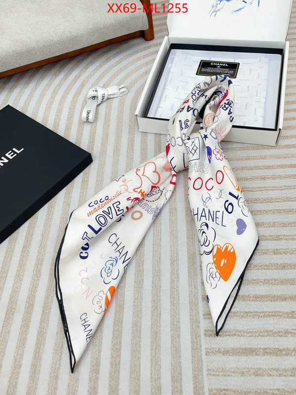 Scarf-Chanel styles & where to buy ID: ML1255 $: 69USD