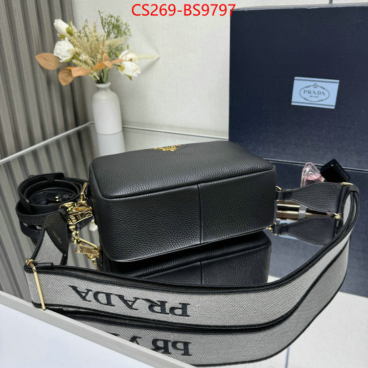 Prada Bags(TOP)-Crossbody- what is a counter quality ID: BS9797 $: 269USD,