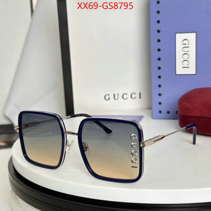 Glasses-Gucci first copy ID: GS8795 $: 69USD