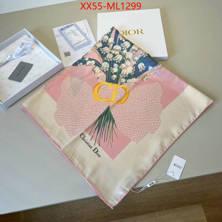Scarf-Dior fake high quality ID: ML1299 $: 55USD