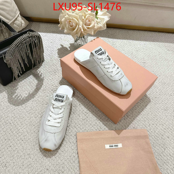 Women Shoes-Miu Miu 2024 aaaaa replica customize ID: SL1476 $: 95USD