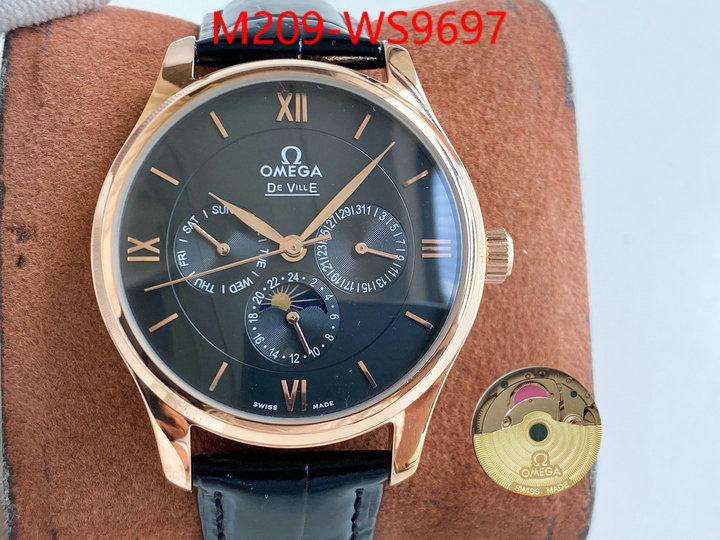 Watch(TOP)-Omega where can i buy the best quality ID: WS9697 $: 209USD