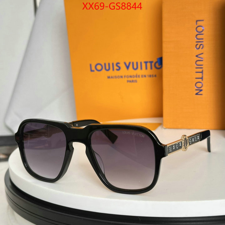 Glasses-LV luxury fake ID: GS8844 $: 69USD