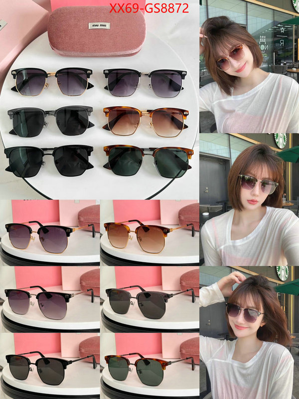 Glasses-Miu Miu hot sale ID: GS8872 $: 69USD