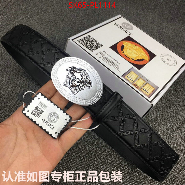 Belts-Versace highest quality replica ID: PL1114 $: 65USD
