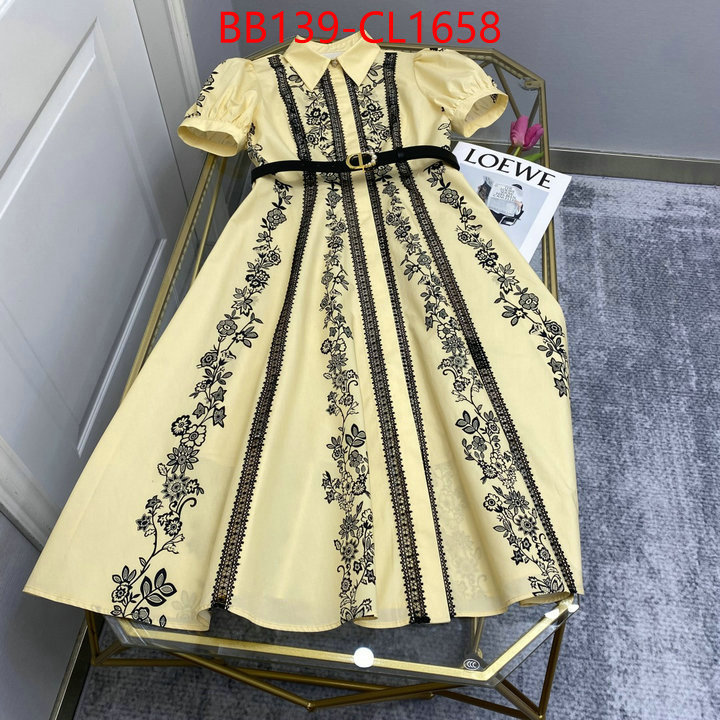 Clothing-Dior designer wholesale replica ID: CL1658 $: 139USD