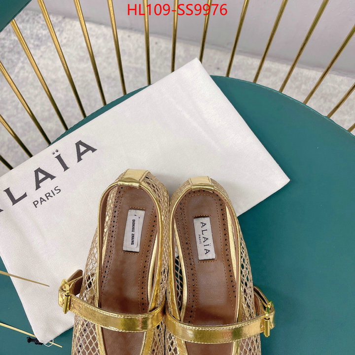 Women Shoes-ALAIA highest quality replica ID: SS9976 $: 109USD