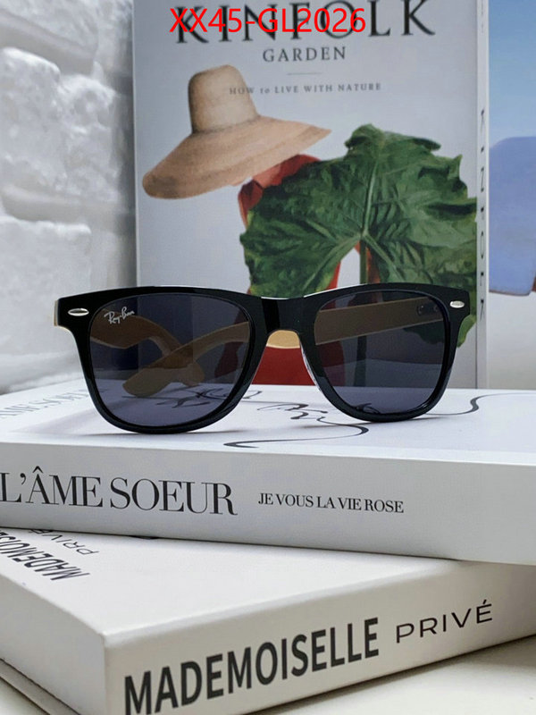 Glasses-RayBan designer replica ID: GL2026 $: 45USD