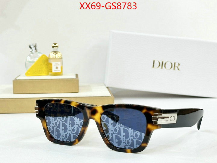 Glasses-Dior buy replica ID: GS8783 $: 69USD