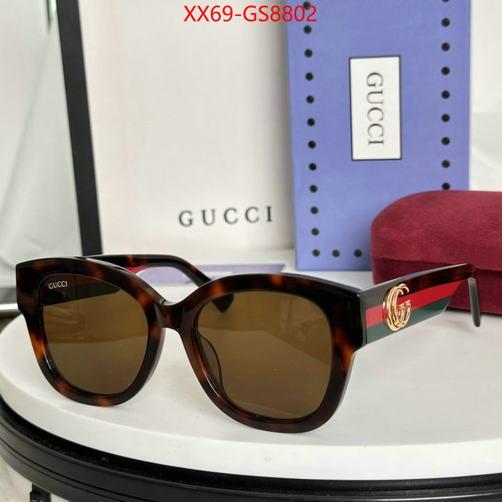 Glasses-Gucci buy high-quality fake ID: GS8802 $: 69USD
