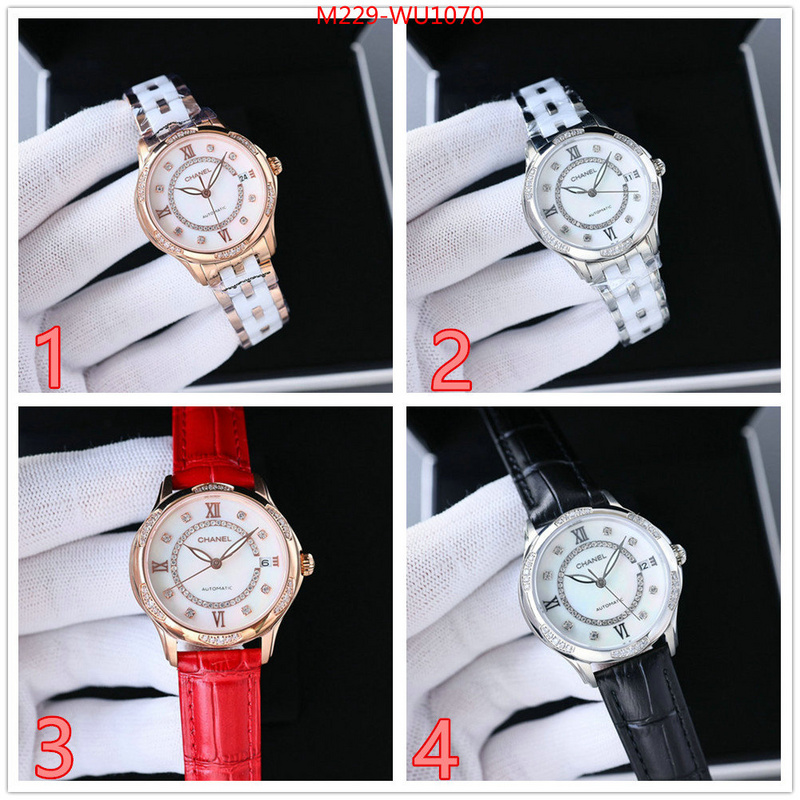 Watch(TOP)-Chanel high quality designer replica ID: WU1070 $: 229USD