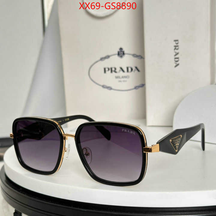 Glasses-Prada new designer replica ID: GS8890 $: 69USD