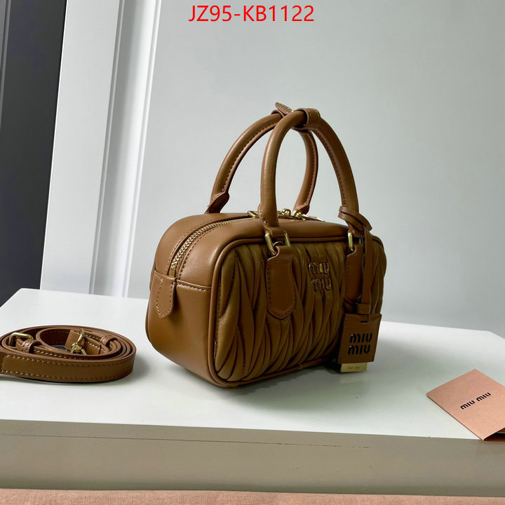 Miu Miu Bags(4A)-Handbag- 2024 replica wholesale cheap sales online ID: KB1122 $: 95USD,