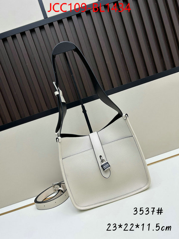 Prada Bags(4A)-Crossbody- replica sale online ID: BL1434 $: 109USD,
