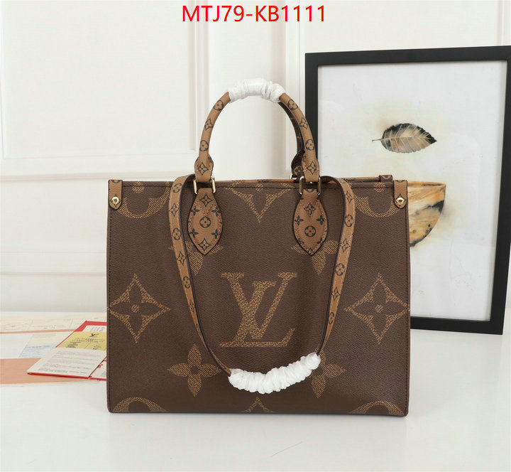 LV Bags(4A)-Handbag Collection- quality replica ID: KB1111 $: 79USD,