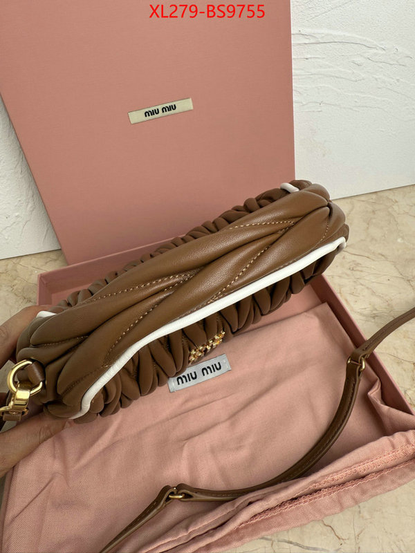 Miu Miu Bags(TOP)-Crossbody- replica aaaaa+ designer ID: BS9755 $: 279USD,