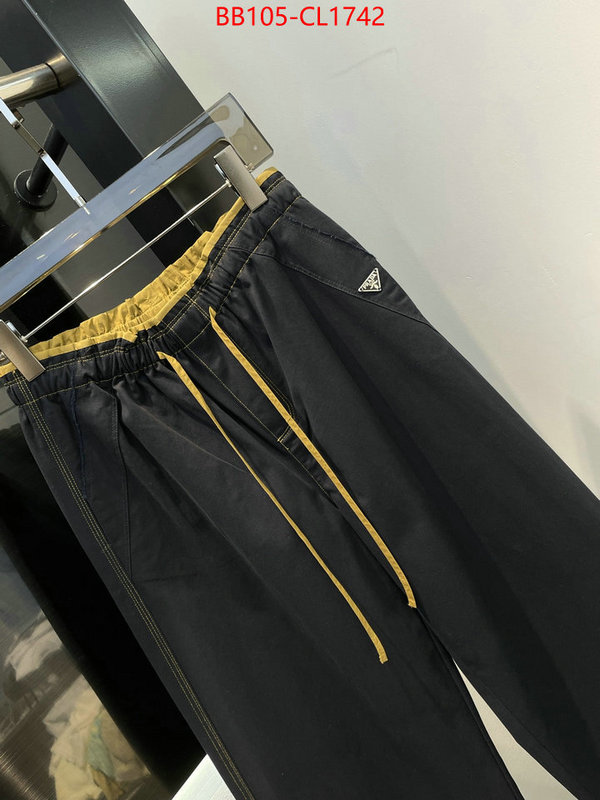 Clothing-Prada wholesale 2024 replica ID: CL1742 $: 105USD