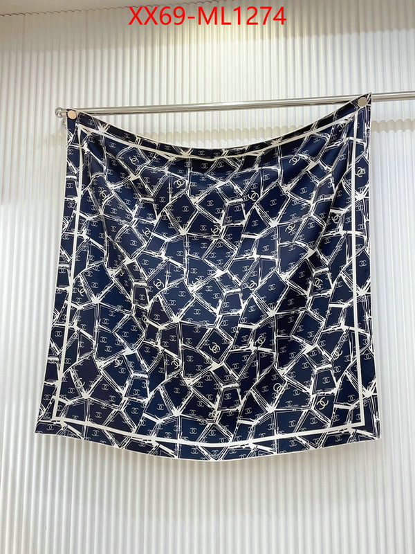 Scarf-Chanel from china ID: ML1274 $: 69USD
