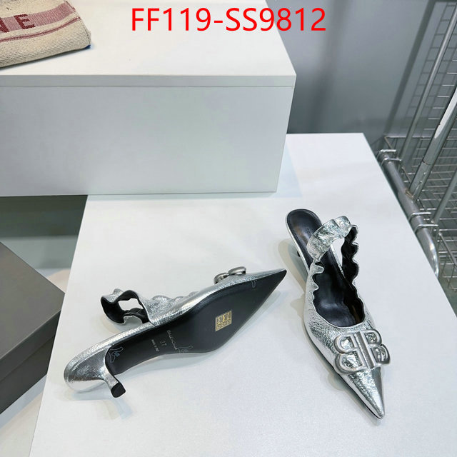 Women Shoes-Balenciaga replica 1:1 high quality ID: SS9812 $: 119USD