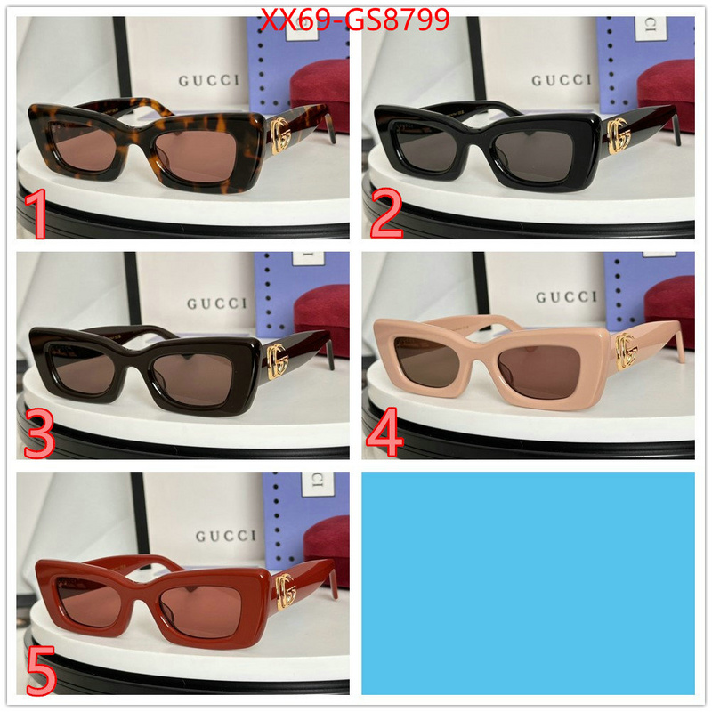 Glasses-Gucci high quality replica designer ID: GS8799 $: 69USD