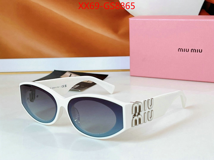 Glasses-Miu Miu fake high quality ID: GS8865 $: 69USD